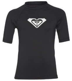 Roxy Girls' Wholehearted SS Rashguard (Big Kid)