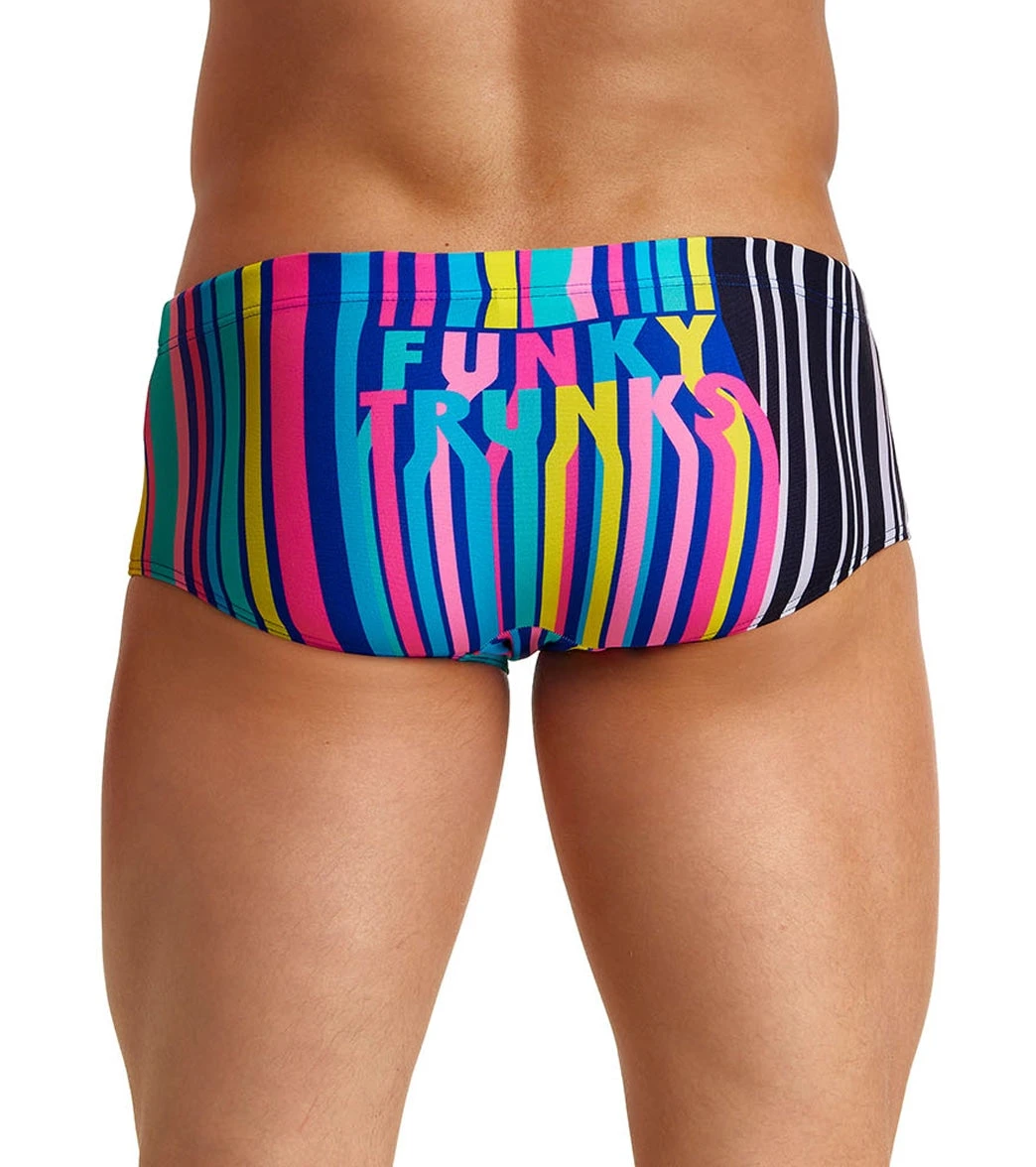 Funky Trunks Men's Zorse Code Sidewinder Trunk Square Leg Swimsuit - Image 2
