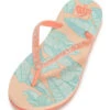 Reef Girls' Little Stargazer Print Flip Flop (Big Kid)