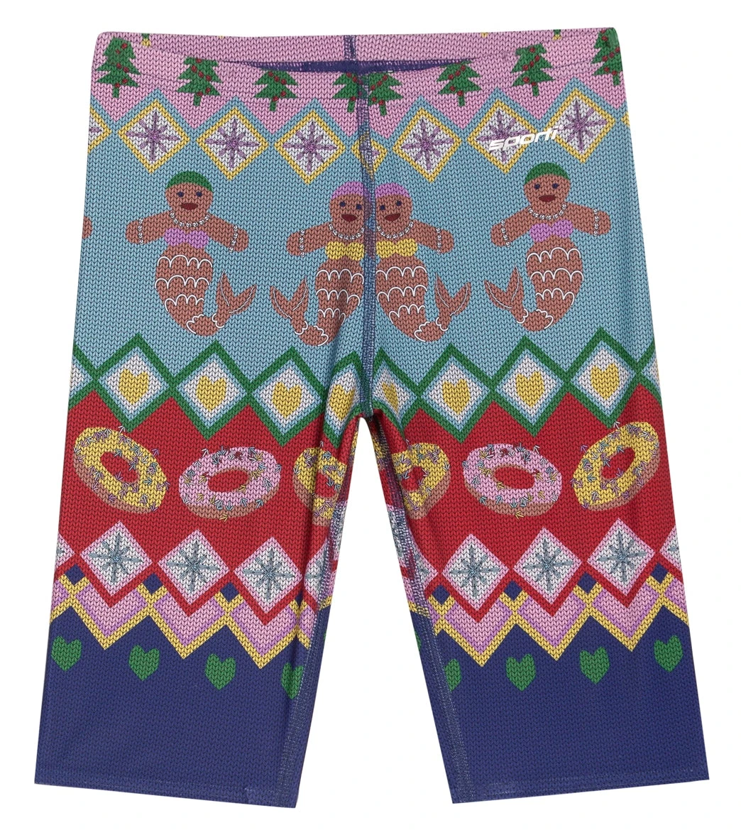 Granny Sweater Gingerbread Mermaid Jammer Swimsuit Youth (22-28) - Image 5