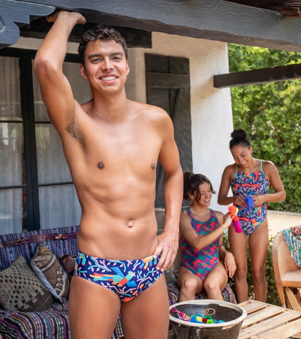 Sporti X Damian Orellana Limited Edition Laguna Brief Swimsuit