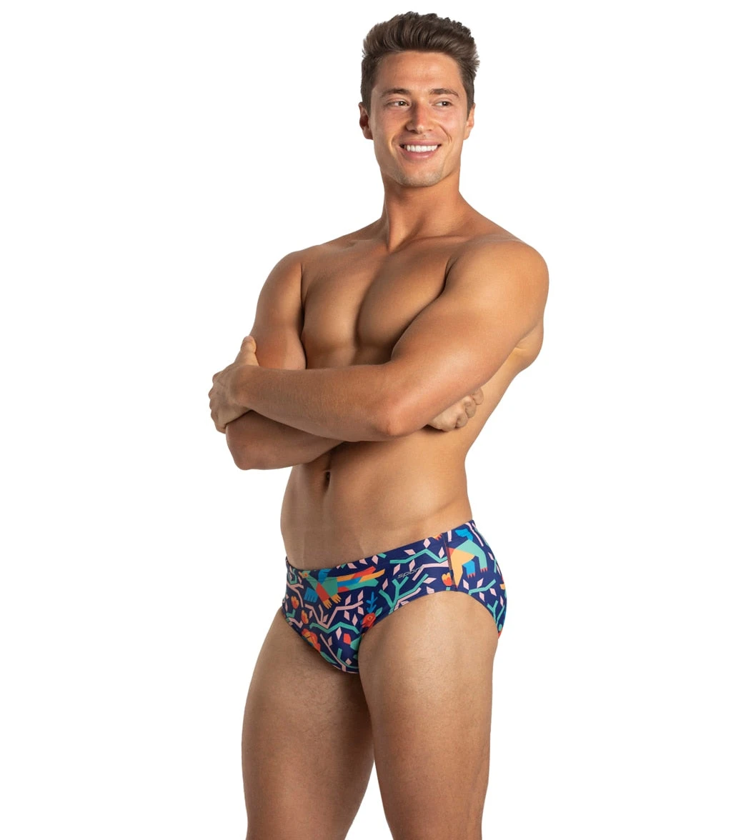 Sporti X Damian Orellana Limited Edition Laguna Brief Swimsuit - Image 5