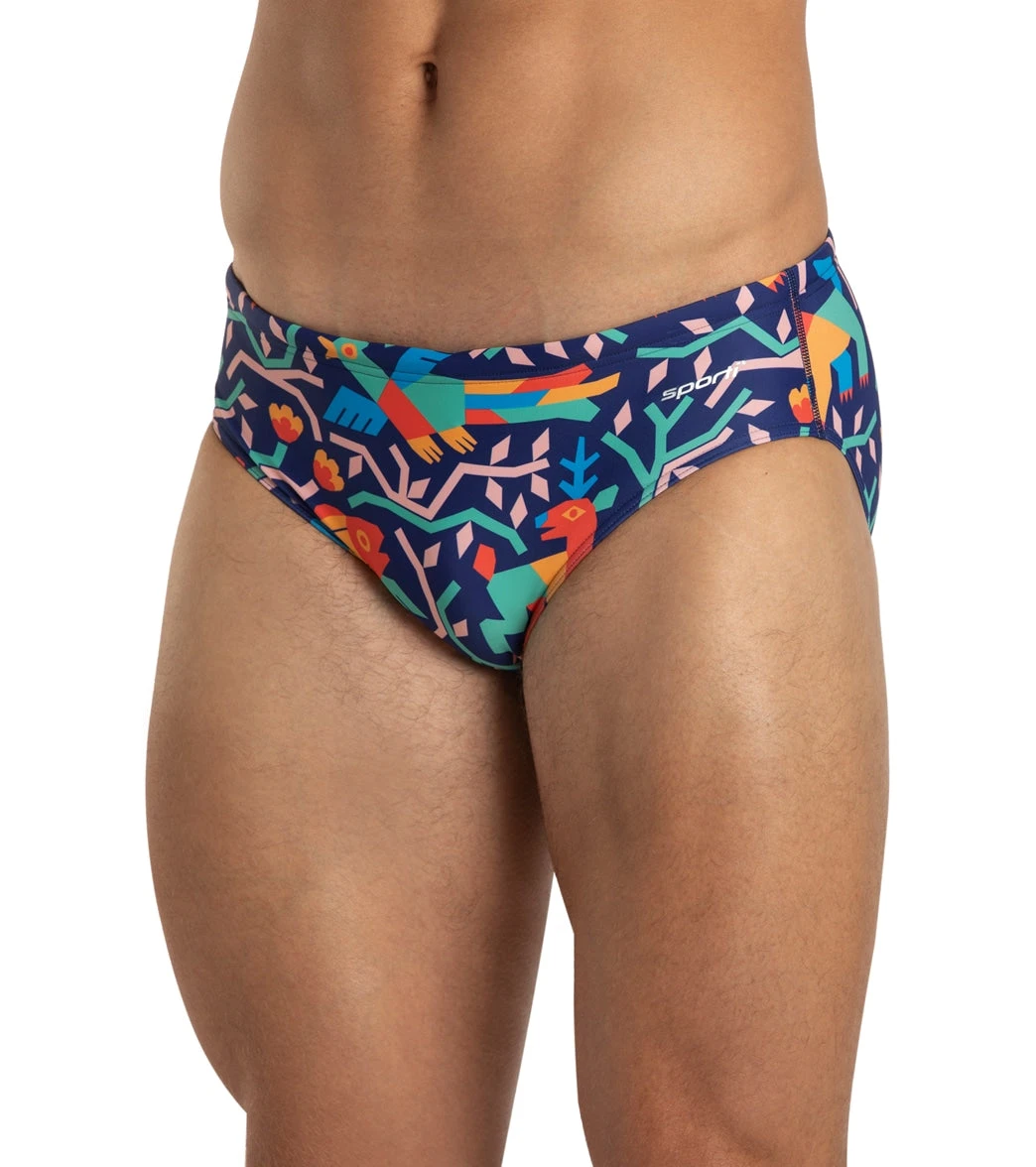 Sporti X Damian Orellana Limited Edition Laguna Brief Swimsuit - Image 9