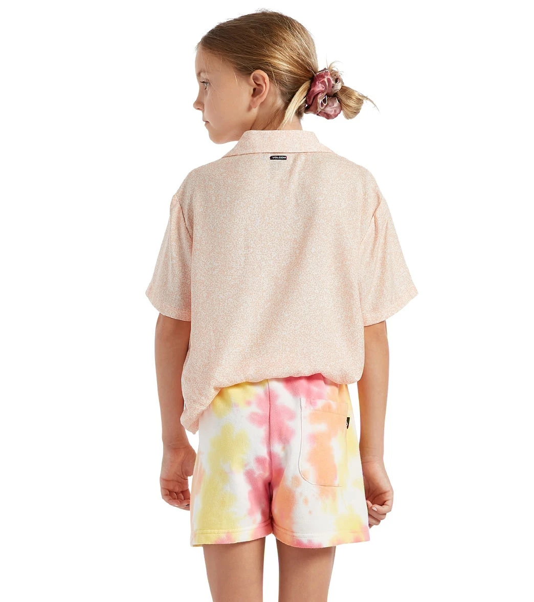 Volcom Girls' Truly Stoked Shorts (Little Kid, Big Kid) - Image 3
