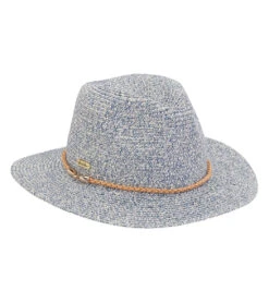 Paperbraid Safari W/ Braided Faux Leather Trim + Metallic