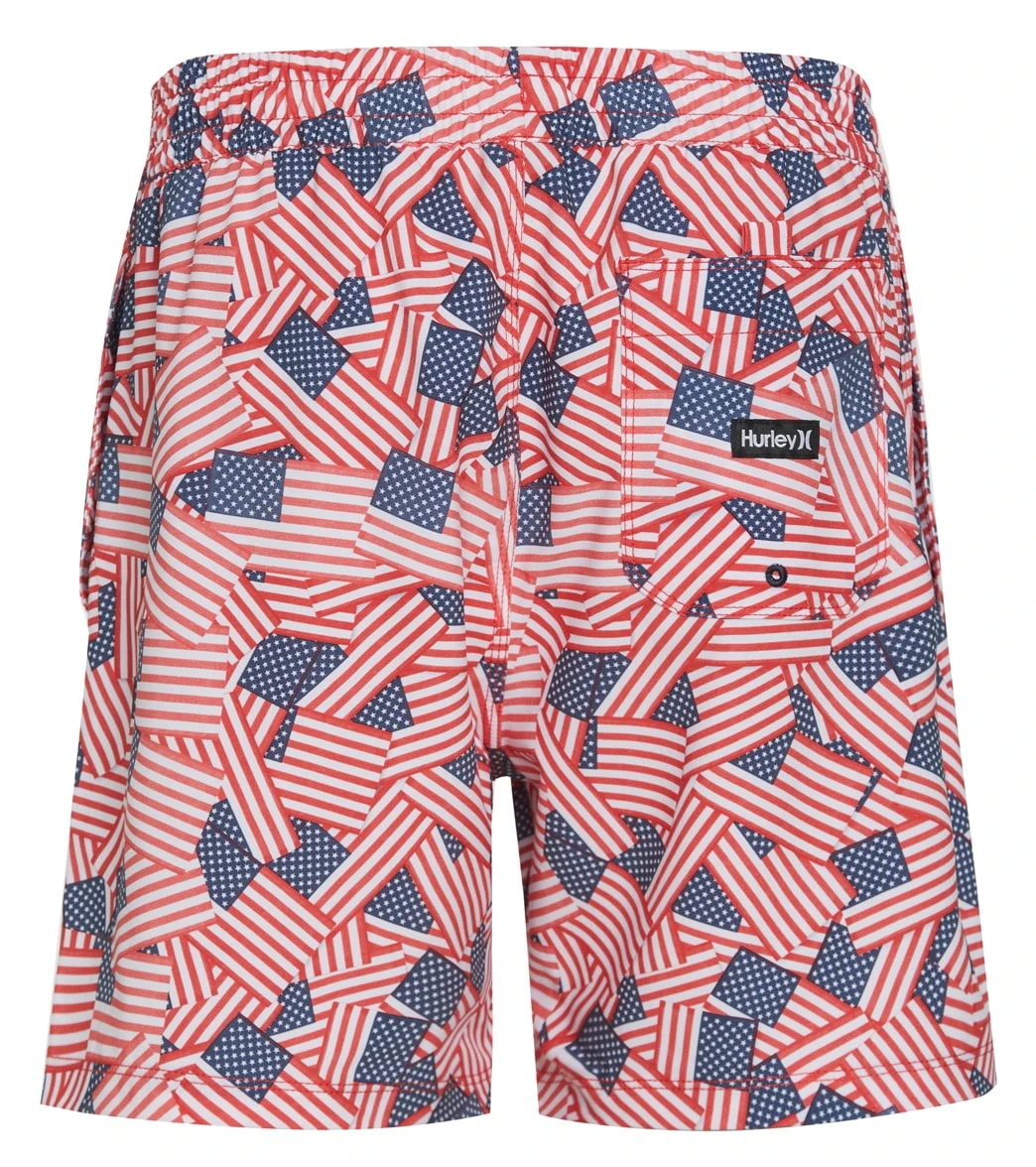 HURLEY Men's 17" Cannonball Swim Trunks - Image 2