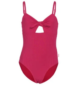 Seafolly Girls' Summer Essentials One Piece Swimsuit (Big Kid)