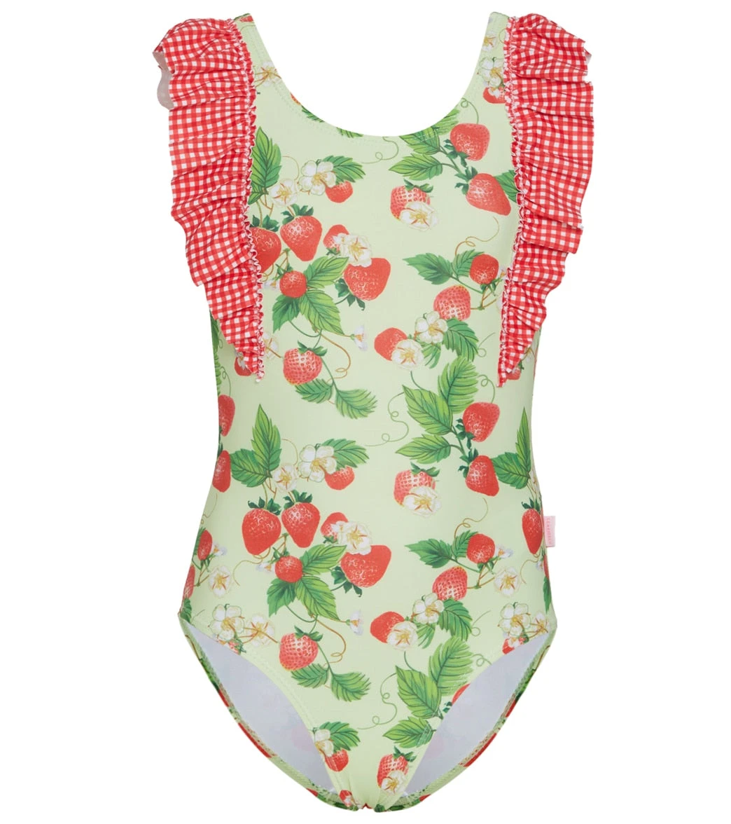Seafolly Girls' Strawberry Sundae One Piece Swimsuit (Baby, Toddler, Little Kid)