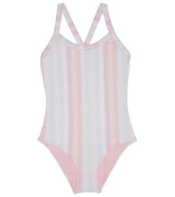 Splendid Girls' Heather Ombre One Piece Swimsuit (Big Kid)