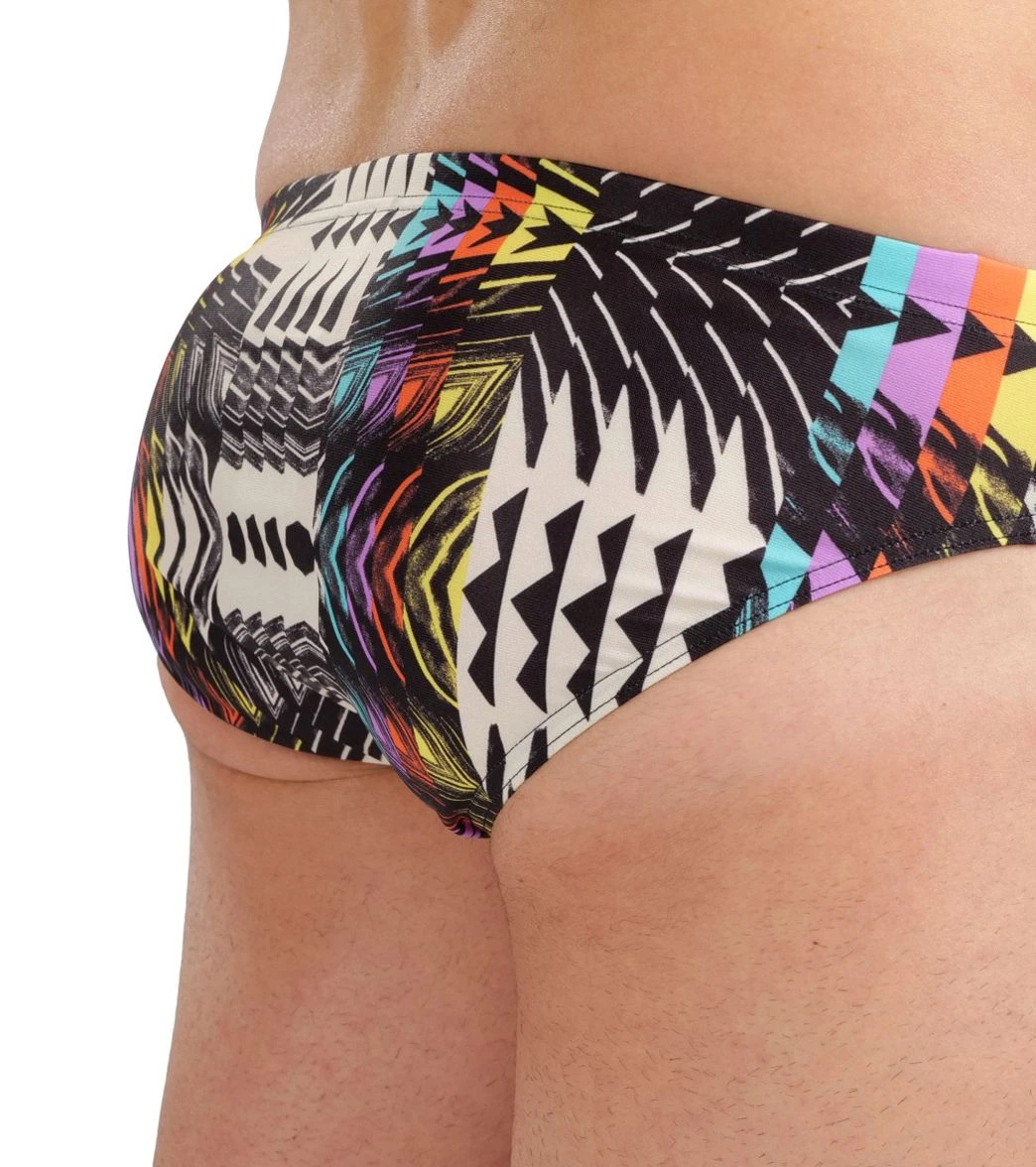 Arena Men's Allover Brief Swimsuit - Image 5