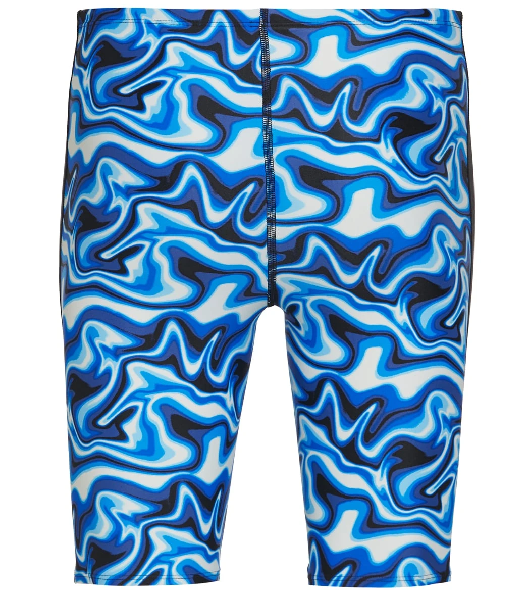 Men's Xtrasleek Surge Print Spliced Jammer Swimsuit - Image 3