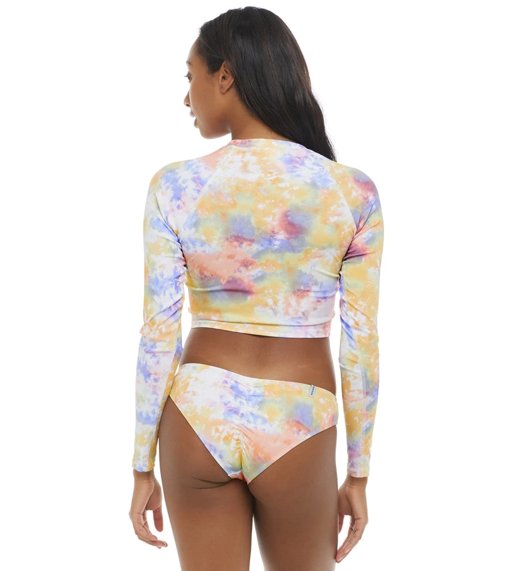 Body Glove Women's Illusion Let It Be Crop Long Sleeve UPF 50 Rash Guard - Image 3