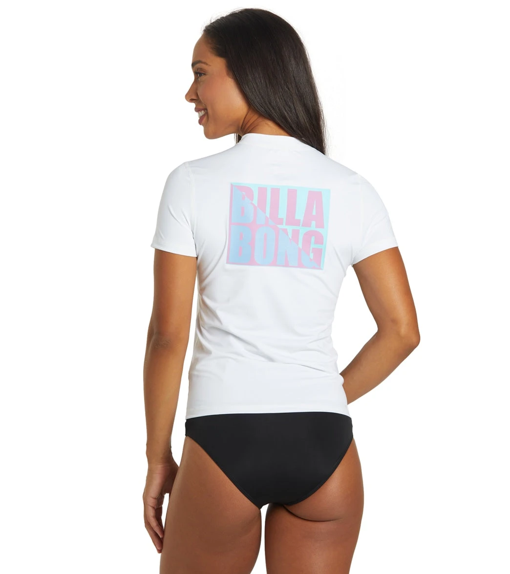 Billabong Women's Core Loose Fit Short Sleeve UPF 50 Surf Shirt - Image 3