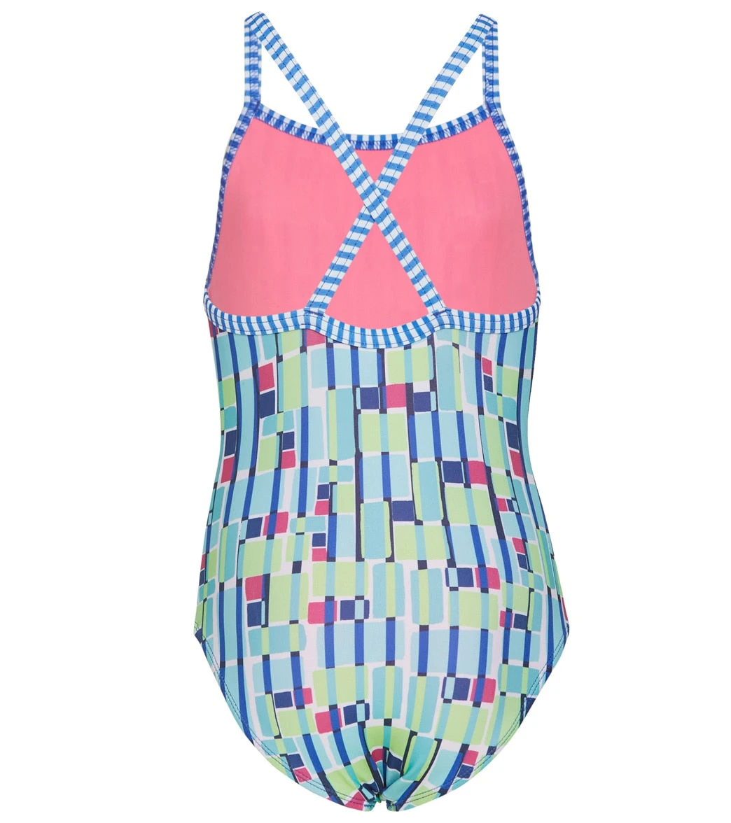Girls' Uptown One Piece Swimsuit (Big Kid) - Image 2