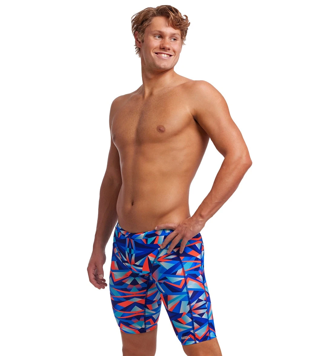 Funky Trunks Men's Mad Mirror Training Jammer Swimsuit - Image 2