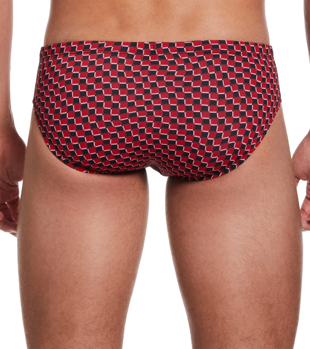 Nike Men's Drippy Check Brief Swimsuit - Image 2