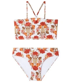Seafolly Girls' Papillon 3 Piece Bikini Set (Big Kid)