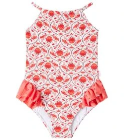Seafolly Girls' Prague Halter Neck One Piece Swimsuit (Baby, Toddler, Little Kid)