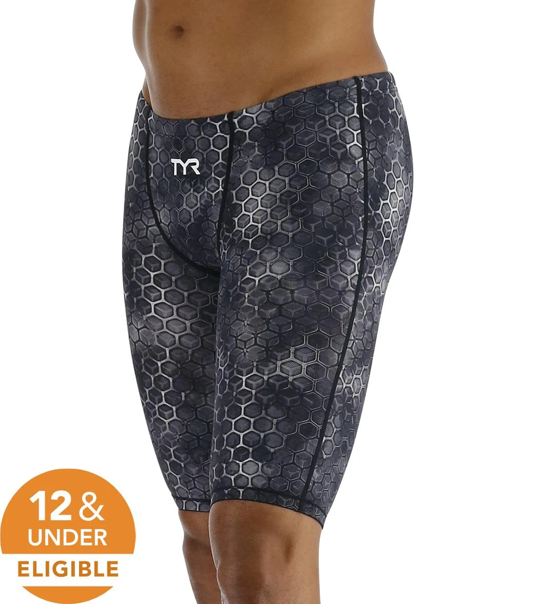 TYR Men's Akurra Thresher Short Jammer Tech Suit Swimsuit - Image 4