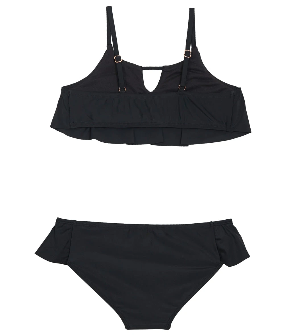 Girls' Ocean Solids Cayucos Two Piece Bikini Set (Big Kid) - Image 2