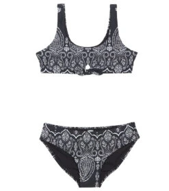 Girls' Best Day Ever Seashell Two Piece Bikini Set (Big Kid)