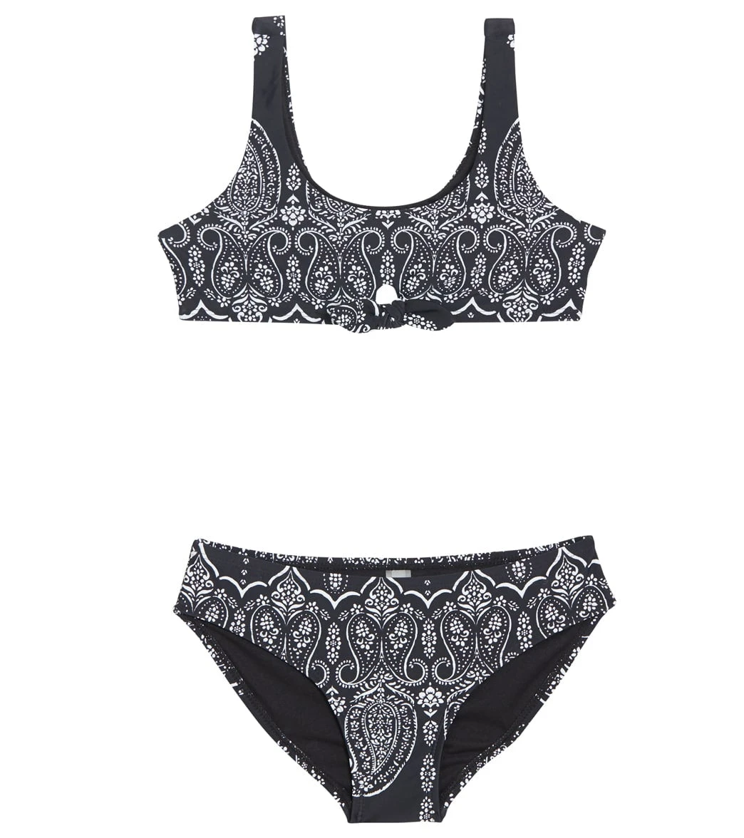 Girls' Best Day Ever Seashell Two Piece Bikini Set (Big Kid)