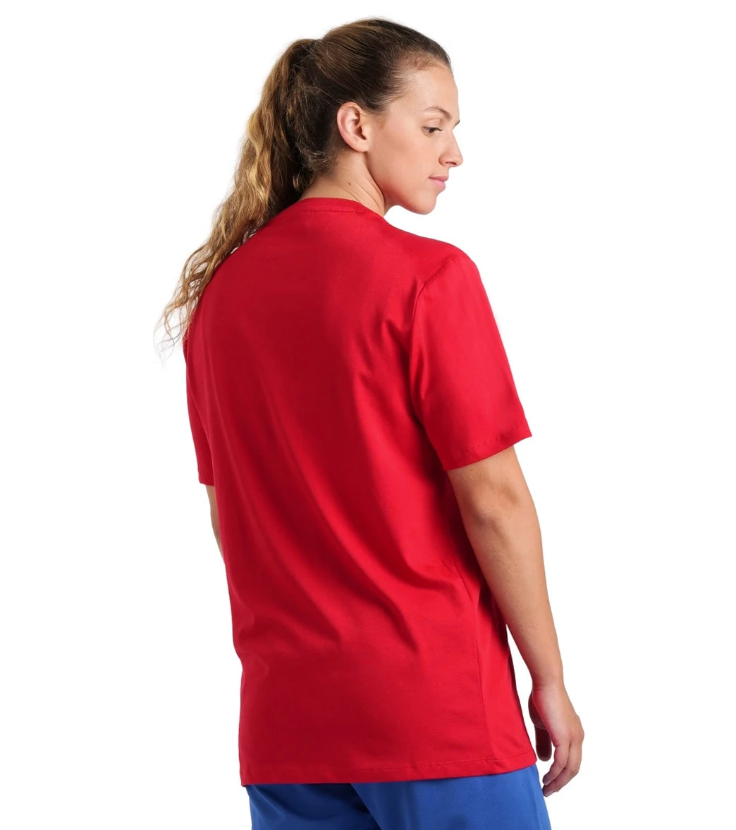 Arena Unisex Team Panel Short Sleeve Tee - Image 4