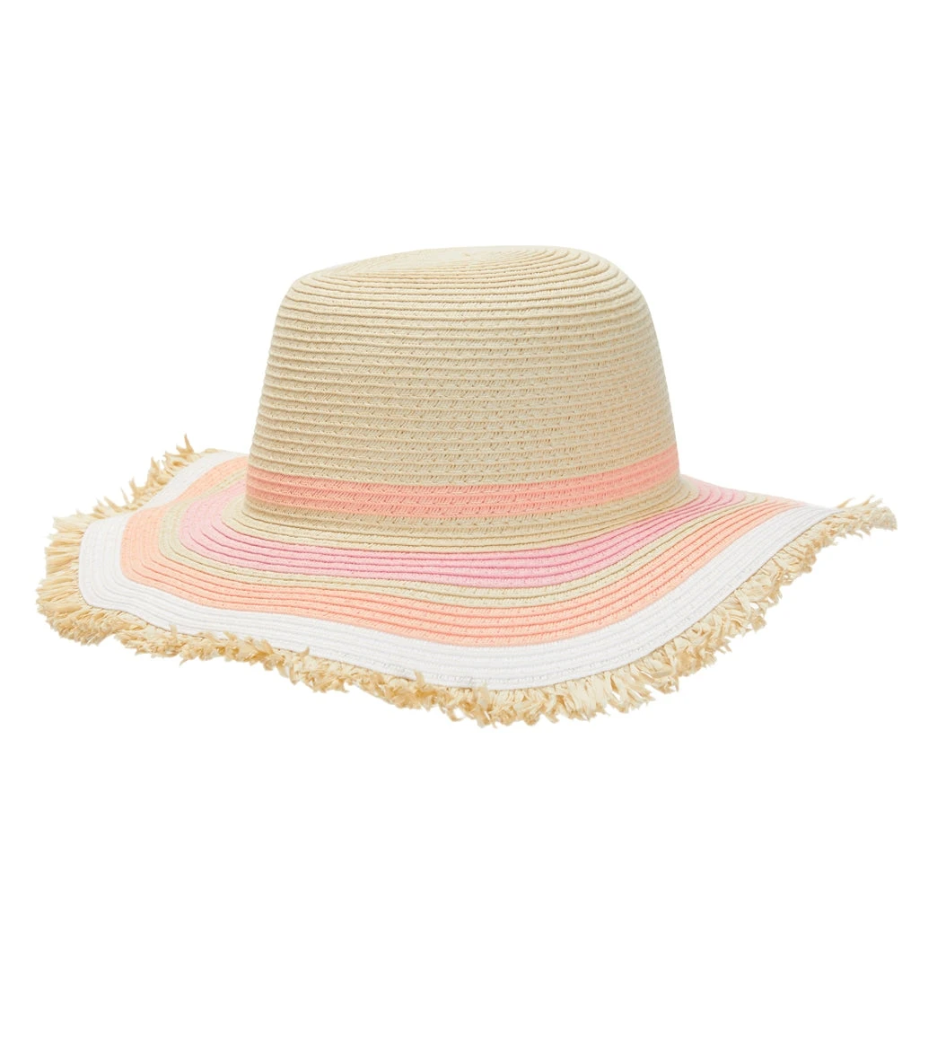 Girls' Peachy Striped Sunhat