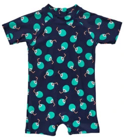 Boys' Coco Logo Short Sleeve Sunsuit (Baby)