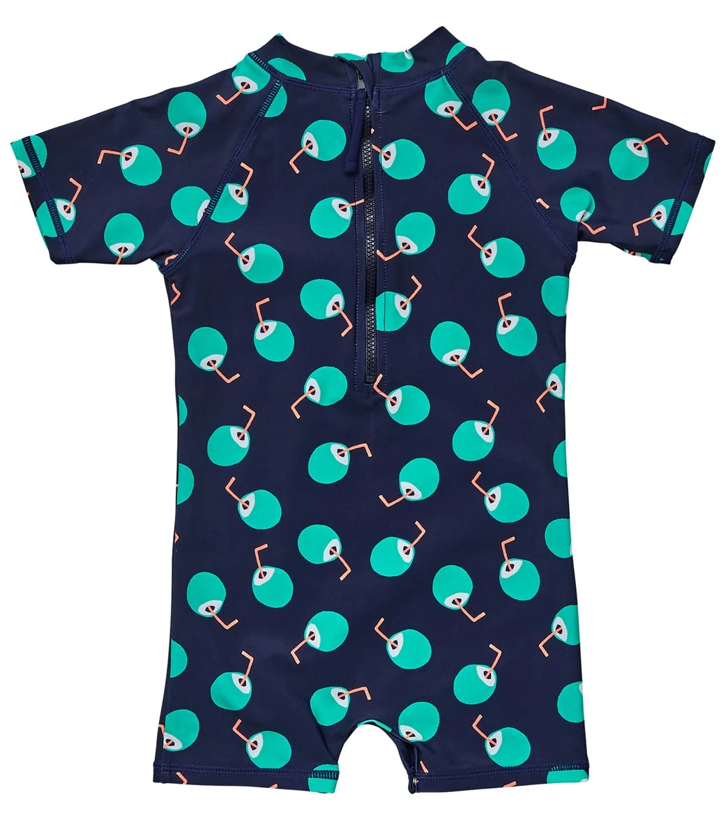 Boys' Coco Logo Short Sleeve Sunsuit (Baby) - Image 2