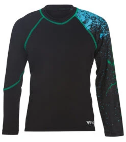 Boys' Shark Long Sleeve Rash Guard (Little Kid, Big Kid)