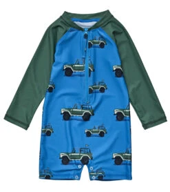 Boys' Surf Safari Long Sleeve One Piece Swimsuit (Baby)