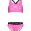 Under Armour Girls' UA Two Piece Racer Bikini Set (Big Kid)