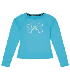 Under Armour Girls' UA Core Rashguard (Big Kid)