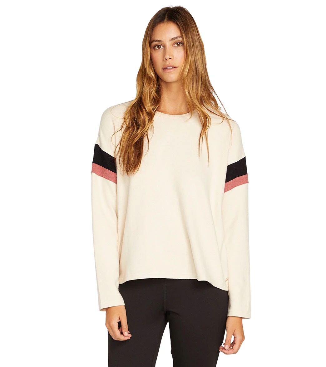 Volcom Women's Lil Fleece Crew Pullover
