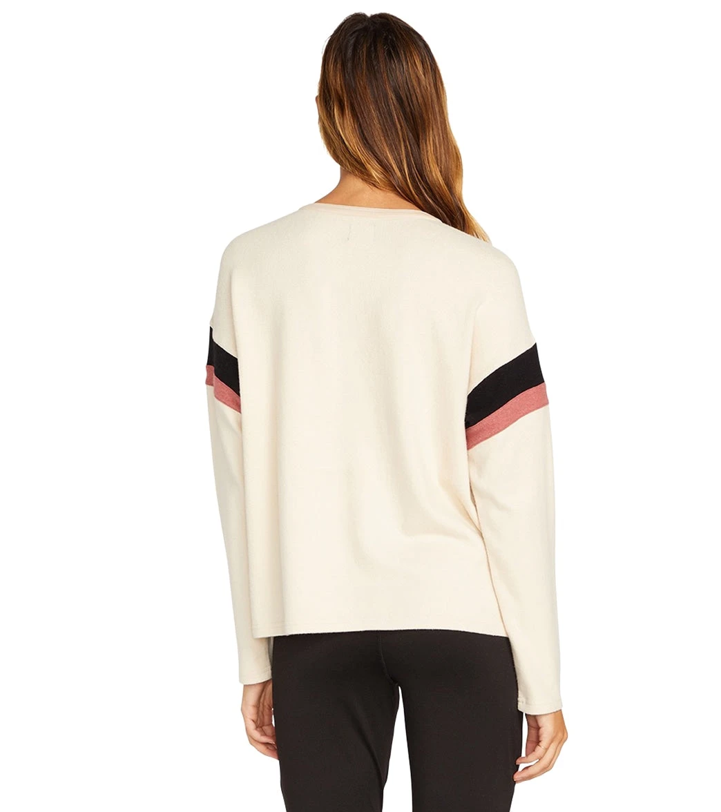 Volcom Women's Lil Fleece Crew Pullover - Image 2