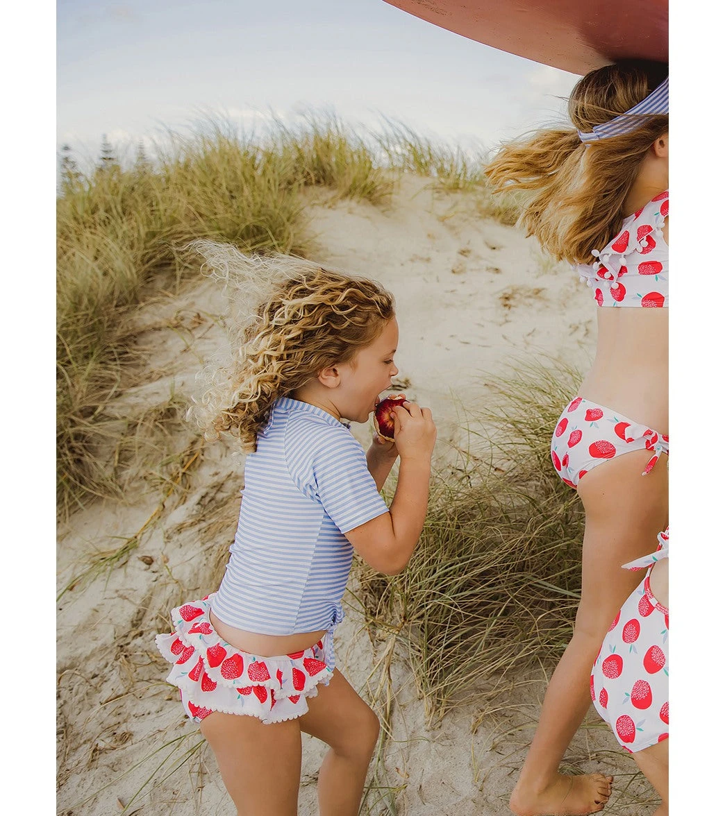 Girls' Juicy Fruit Short Sleeve Rashguard Set (Baby, Toddler, Little Kid) - Image 5