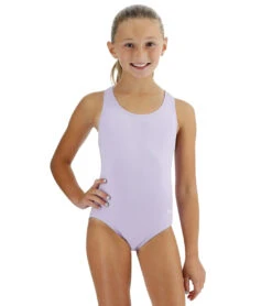 TYR Girls' Solid Ella Maxfit One Piece Swimsuit (Little Kid, Big Kid)