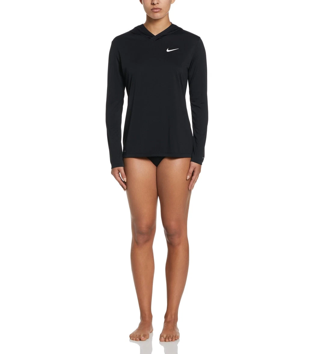 Nike Women's Essenial Long Sleeve Cover Up Hoodie - Image 3