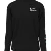 Nike Boys' Solid Hydro Long Sleeve Rashguard (Big Kid)