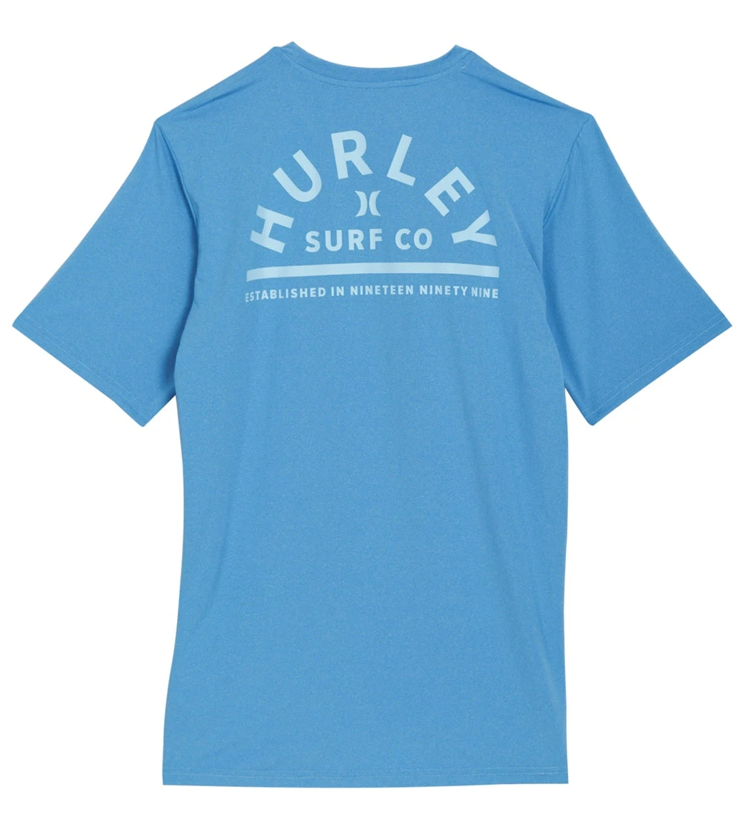 HURLEY Men's Everyday Hybrid Short Sleeve UPF 50 Surf Shirt - Image 2