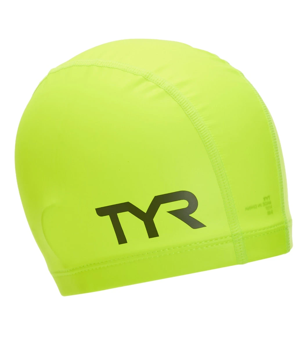 TYR Adult Warmwear Swim Cap Hi-Vis