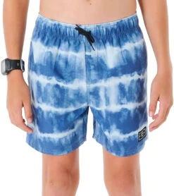 Rip Curl Boys' Tube Heads Dye Swim Trunks (Big Kid)