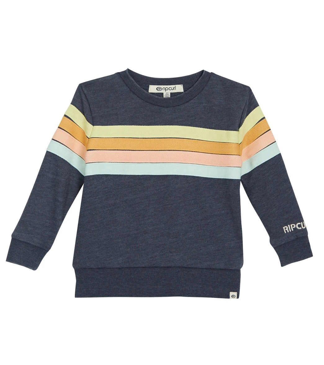 Rip Curl Girls' Day Break Crew Shirt (Toddler, Little Kid)