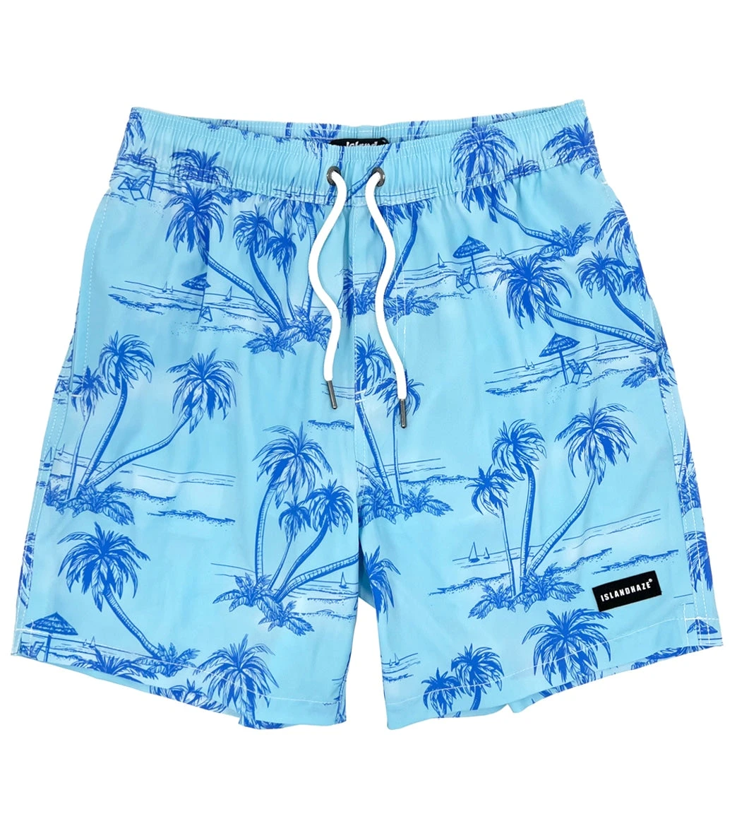 Men's 17" Creamy Swim Trunks
